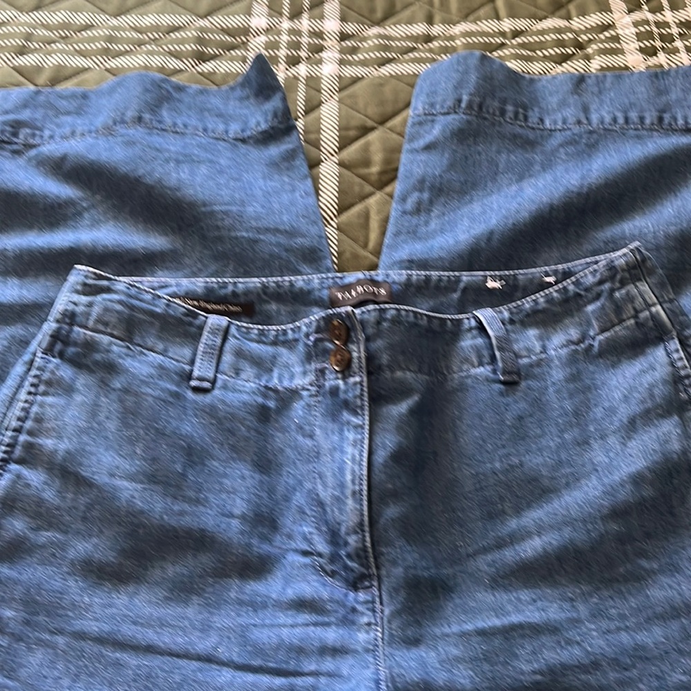 Talbots wide leg jeans